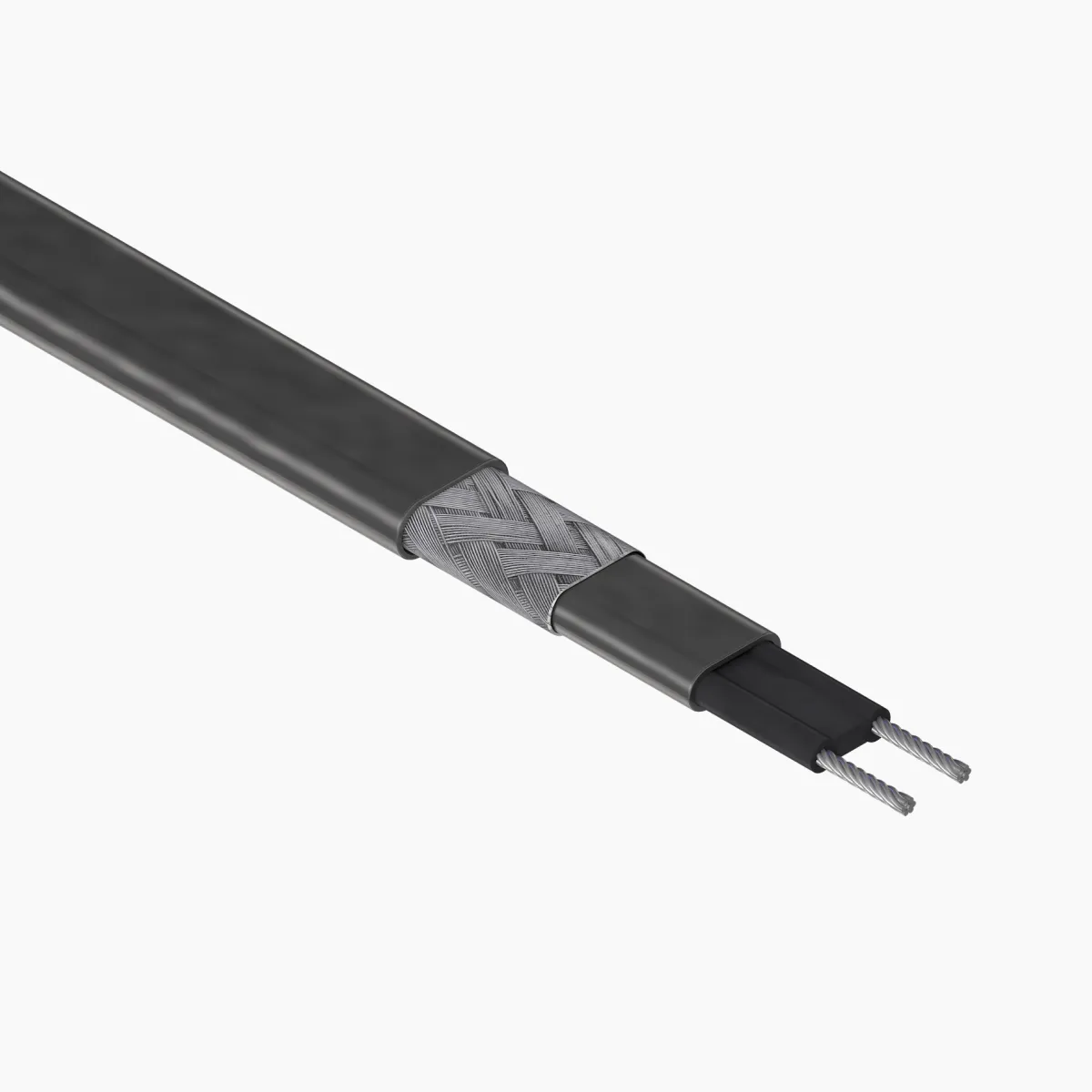 Саморегулирующийся кабель SNK-S-31-200-CR-UV, 31вт/м, с экраном и УФ-защитой, бухта 200м