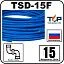 TSD-15F Нагревательный кабель внутрь трубы, 15 Вт/м Mos-Obogrev.ru