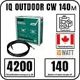 IQ OUTDOOR CW 140м нагревательная секция Mos-Obogrev.ru