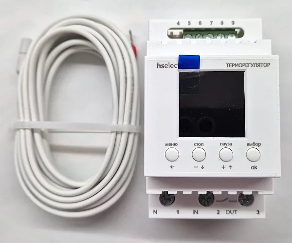 Терморегулятор ТС-4 с датчиком температуры Mos-Obogrev.ru