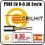 Кабель резистивный на отрез Ceilhit PSVD UV R-0.36 Om/m Mos-Obogrev.ru