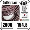 Gulfstream ROOF 2600Вт/154,5м комплект резистивного греющего кабеля Mos-Obogrev.ru