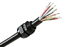 Ввод для небронированного кабеля, пластик М25 V-TEC EX Mos-Obogrev.ru
